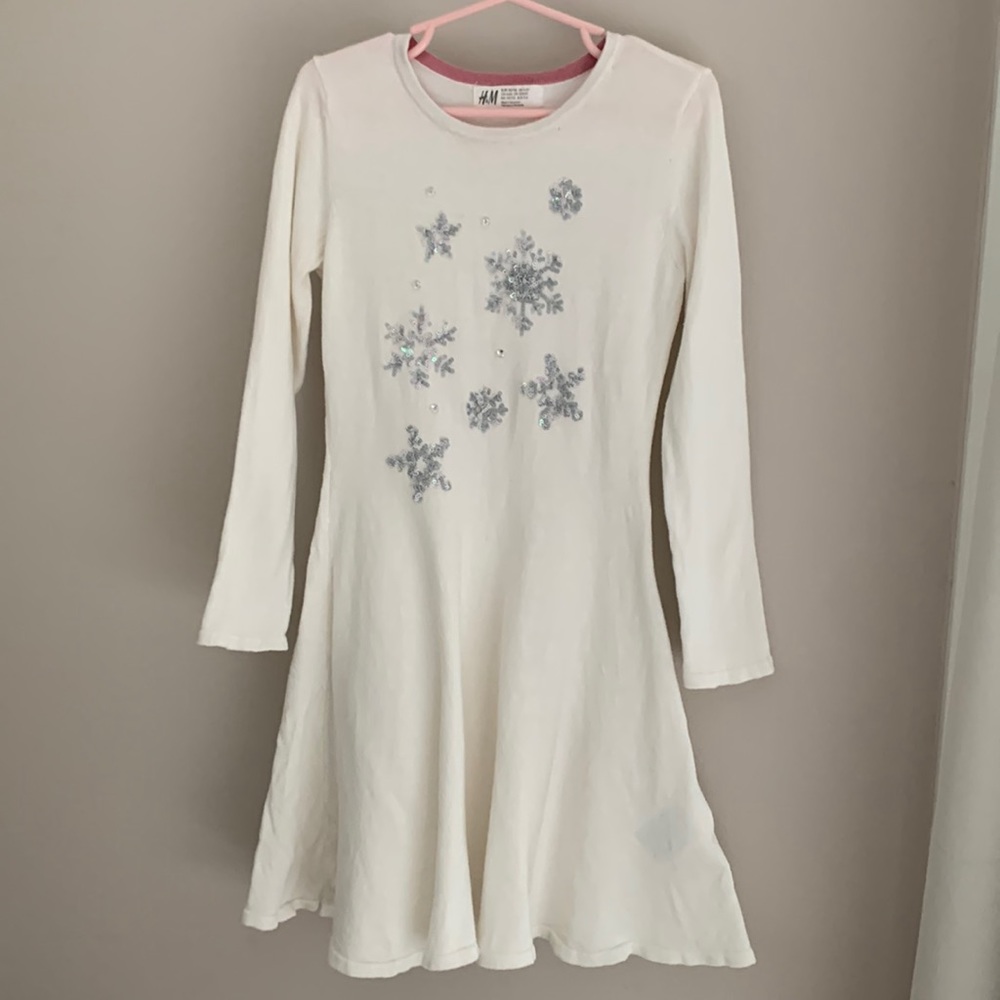 Girls H&M Holiday Sweater Dress